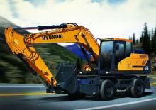 Excavatoare pe roți Hyundai HW210