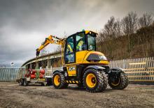 Excavatoare pe roți JCB Hydradig 110W