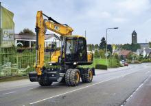 Excavatoare pe roți JCB JS145W