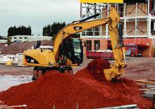 Excavatoare pe roți Caterpillar M313D
