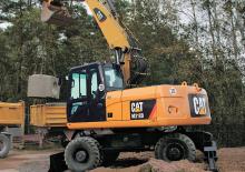 Excavatoare pe roți Caterpillar M318D