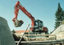 Excavatoare pe roți O&K MH 5 Compact