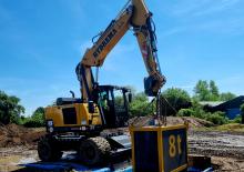 Excavatoare pe roți Hydrema MX 14 G