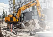 Excavatoare pe roți Hydrema MX 17