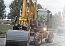 Excavatoare pe roți Hydrema MX 18