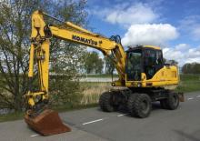 Excavatoare pe roți Komatsu PW160-7
