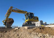 Excavatoare pe roți Komatsu PW180-10