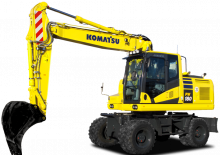 Excavatoare pe roți Komatsu PW180-11E0