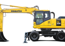 Excavatoare pe roți Komatsu PW220-7