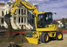 Excavatoare pe roți Komatsu PW98MR-6