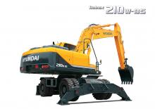 Excavatoare pe roți Hyundai R210W-9S