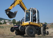 Excavatoare pe roți Gallmac RMW 190