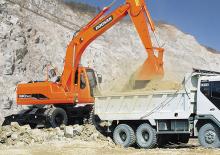 Excavatoare pe roți Doosan Solar 180 W-V