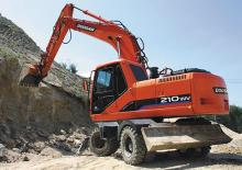Excavatoare pe roți Doosan Solar 210 W-V