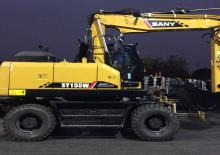 Excavatoare pe roți Sany SY155W