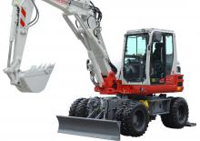 Excavatoare pe roți Takeuchi TB 395W