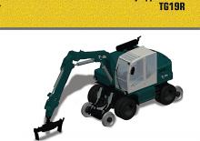 Excavatoare pe roți Gallmac TG 19 R