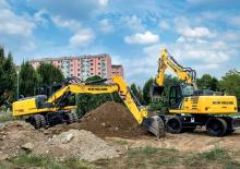 Excavatoare pe roți New Holland WE170B pro