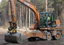 Excavatoare pe roți Case WX 170