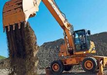 Excavatoare pe roți Case WX 185 S-3