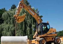 Excavatoare pe roți Case WX145 S-3