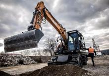 Excavatoare pe roți Case WX210E