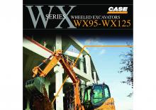 Excavatoare pe roți Case WX95