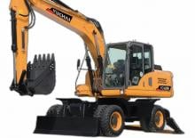 Excavatoare pe roți Yuchai YC160W