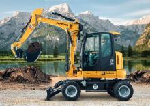 Excavatoare pe roți Zeppelin ZM70