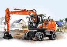 Excavatoare pe roți Hitachi ZX155W-7