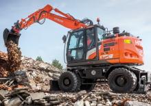 Excavatoare pe roți Hitachi ZX175W-7