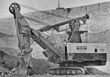 Excavatoare pe șenile Bucyrus 150-RH