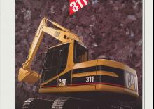 Excavatoare pe șenile Caterpillar 311