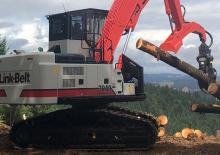 Excavatoare pe șenile Link-Belt 3240 TL 