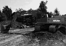Excavatoare pe șenile Atlas 340 LC