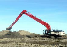 Excavatoare pe șenile Link-Belt 350 X4 Long Front 