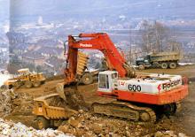 Excavatoare pe șenile Case Poclain 600