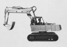 Excavatoare pe șenile Fuchs 713 R