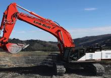 Excavatoare pe șenile Link-Belt 750 X4