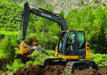 Excavatoare pe șenile John Deere Construction 75G