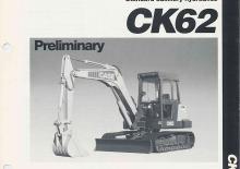 Excavatoare pe șenile Case CK62