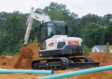 Excavatoare pe șenile Bobcat E85