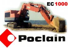 Excavatoare pe șenile Case Poclain EC 1000