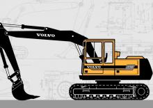 Excavatoare pe șenile Volvo EC150C