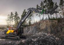 Excavatoare pe șenile Volvo EC400 Straight Boom NL