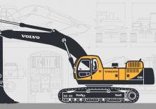Excavatoare pe șenile Volvo EC460