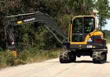 Excavatoare pe șenile Volvo ECR88R