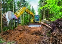 Excavatoare pe șenile Kobelco ED 160 BR 5