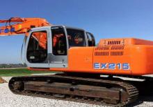 Excavatoare pe șenile Hitachi EX215