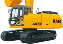 Excavatoare pe șenile Kato HD820V